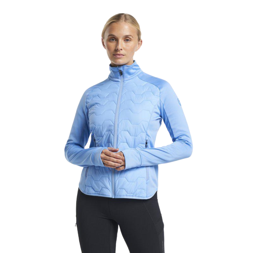 Tenson Womens Txlite Hybrid Zip Blauw