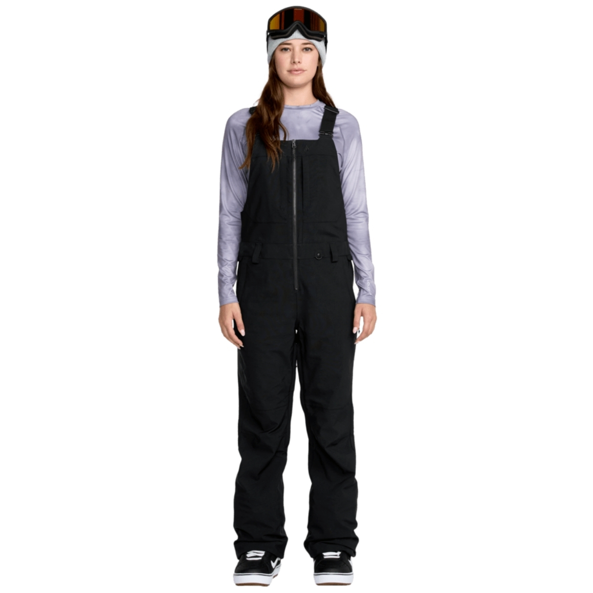 Volcom Womens Swift Bib Overall Zwart