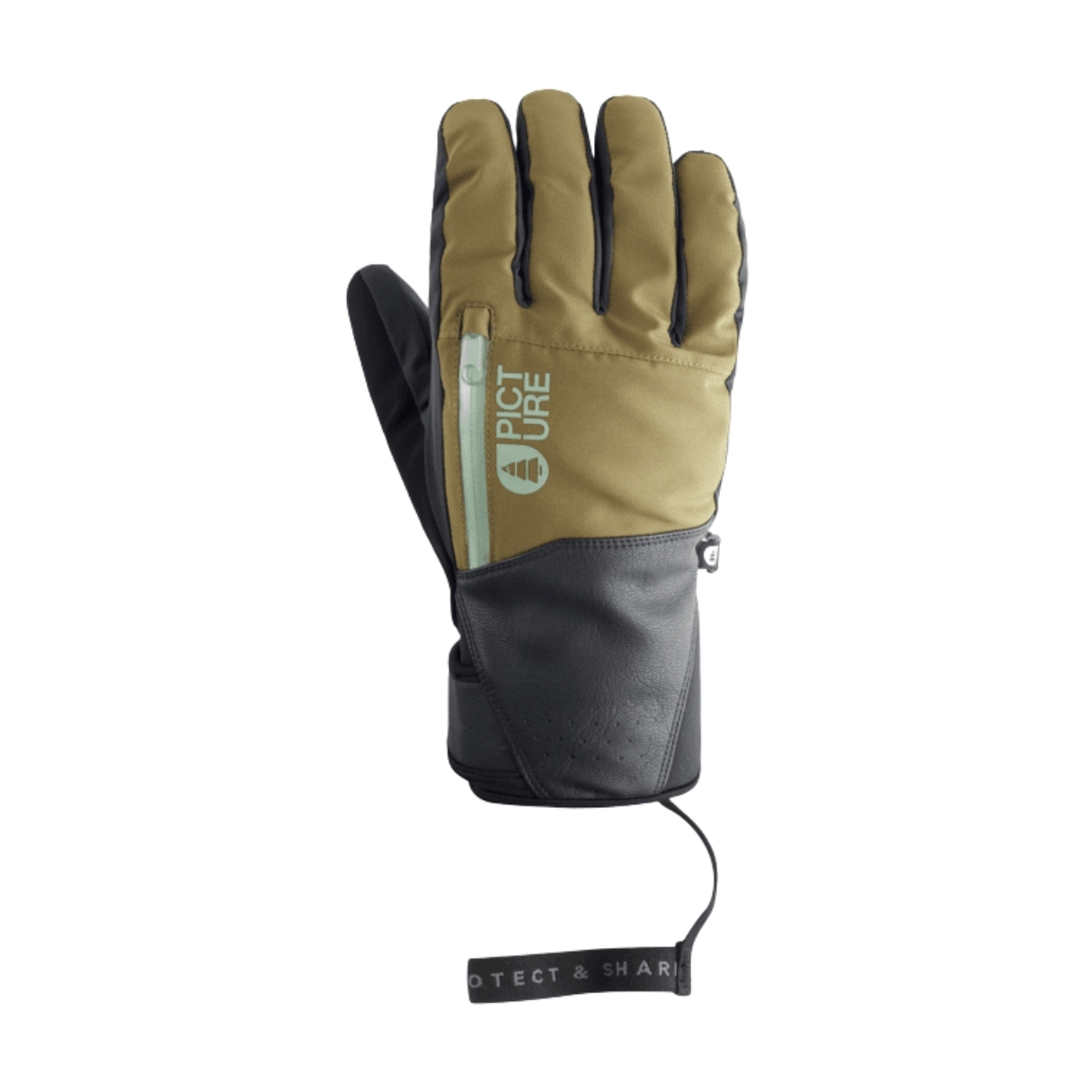 Picture Madson Gloves Vert Fonce | Tobacco