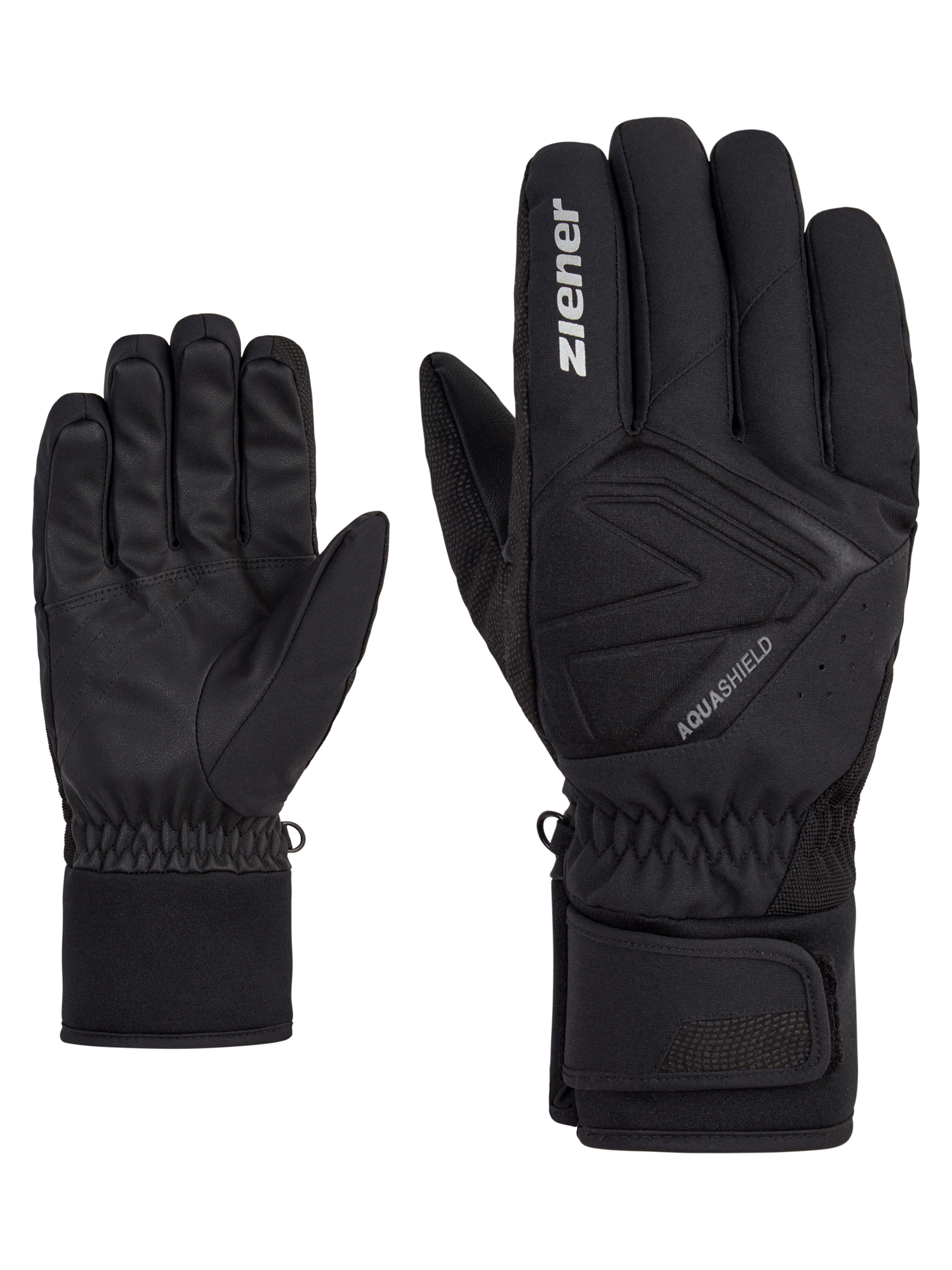 Ziener Gatis AsR Glove Ski Alpine Zwart