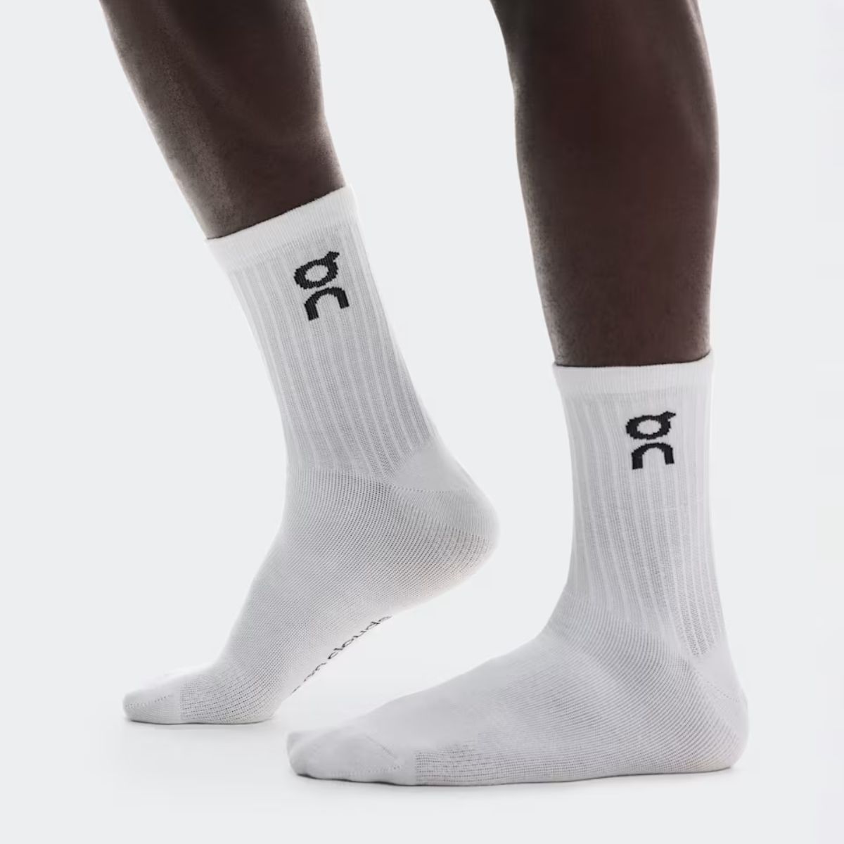 On Running Logo Sock High 3P Wit