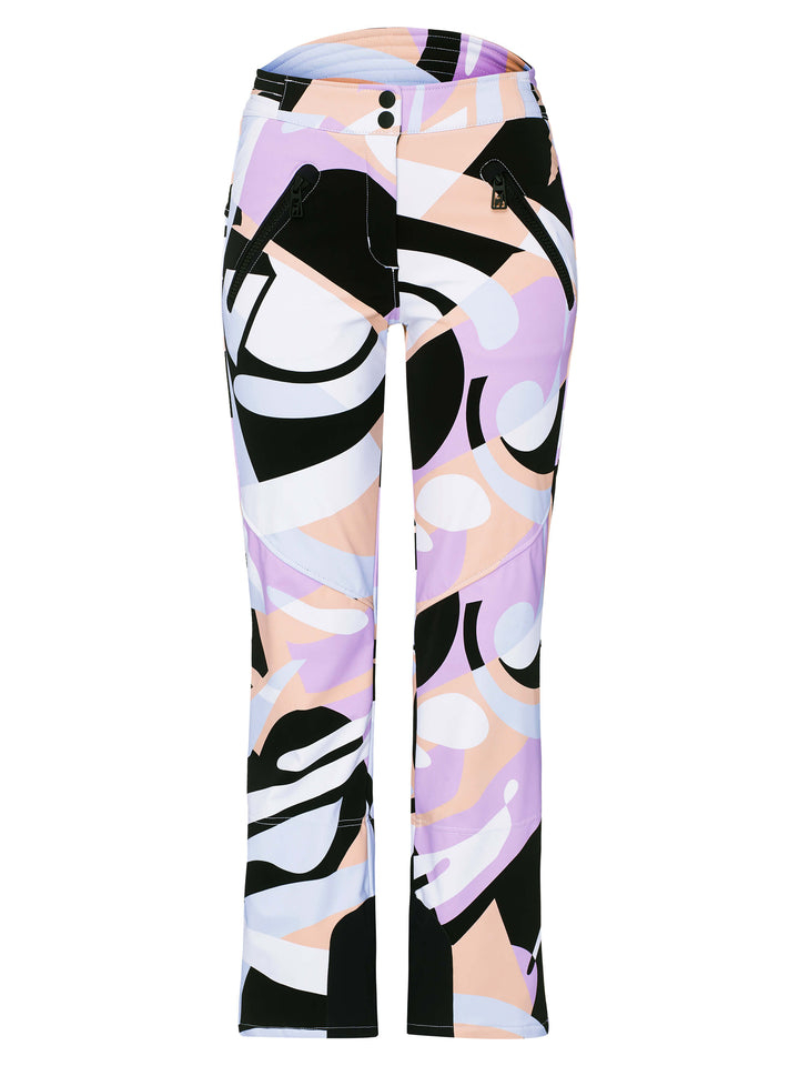 Toni Sailer Womens Ella Print Jet Pants Oranje