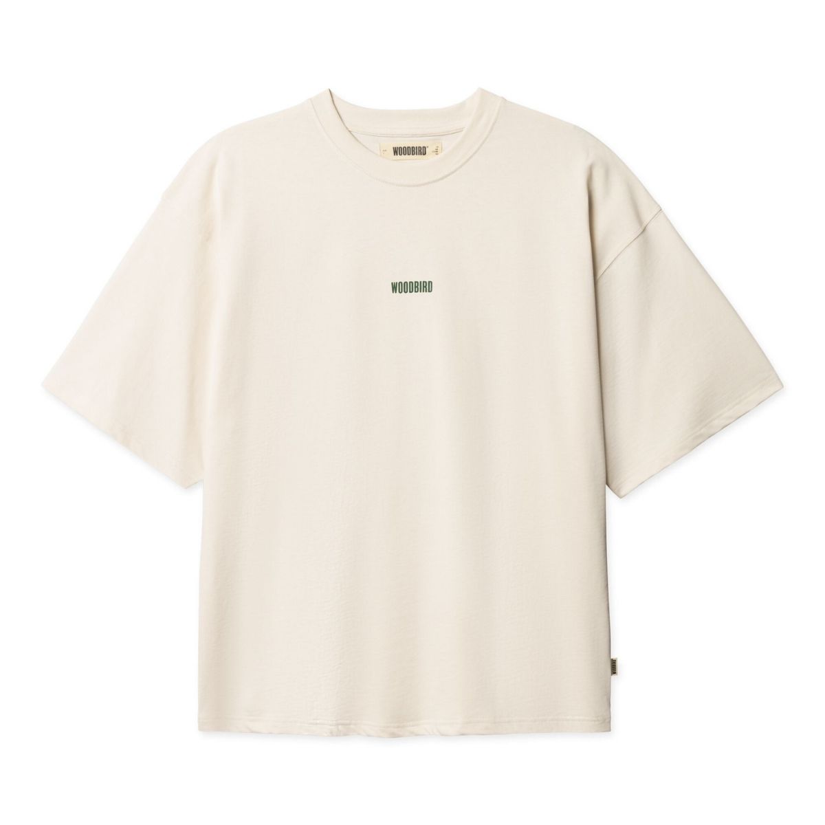 Woodbird Mens WBBeam Lion Tee Wit