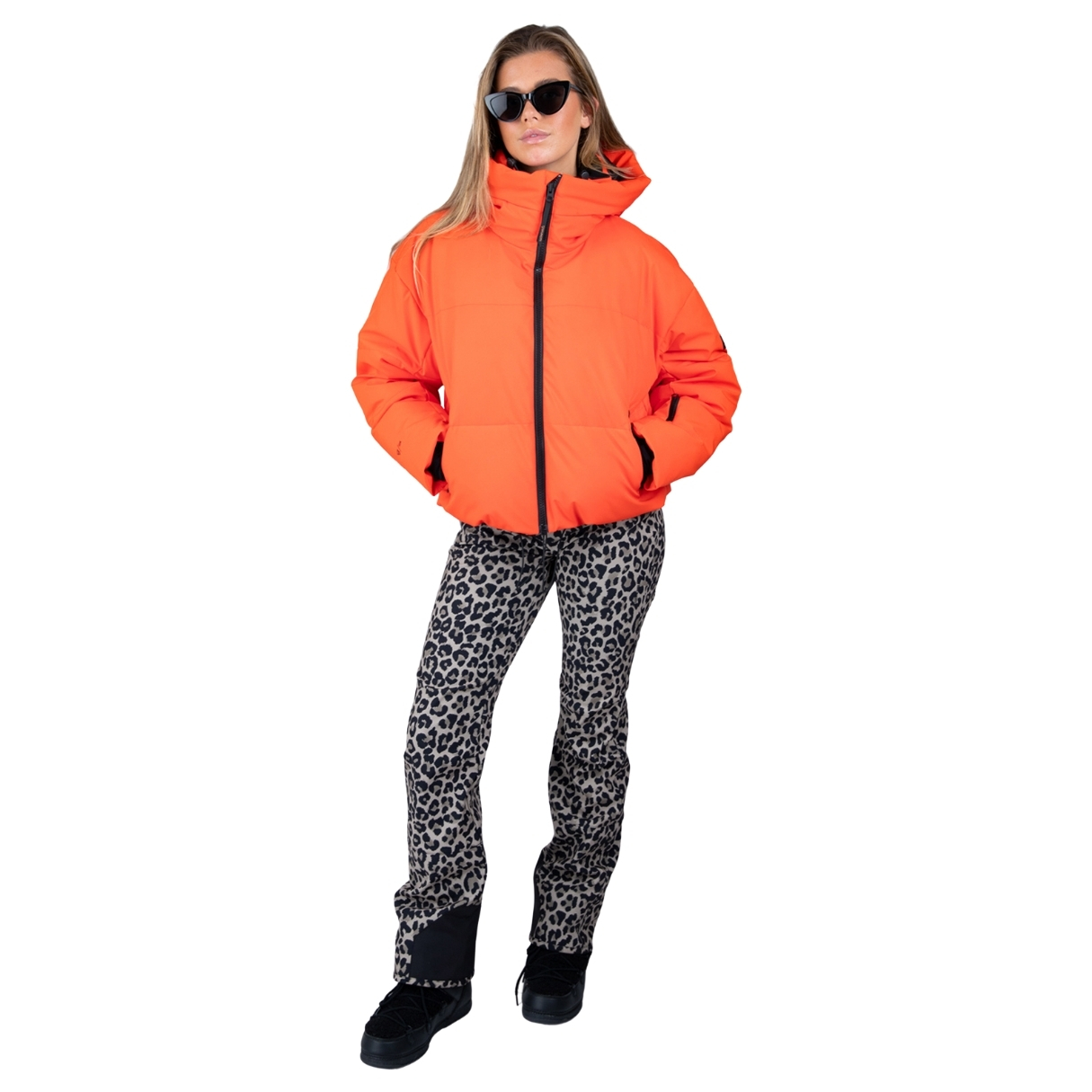 Brunotti Coldlake-Print Women Softshell Pants Dessin Noir | 1300 Wild Thing Fungi