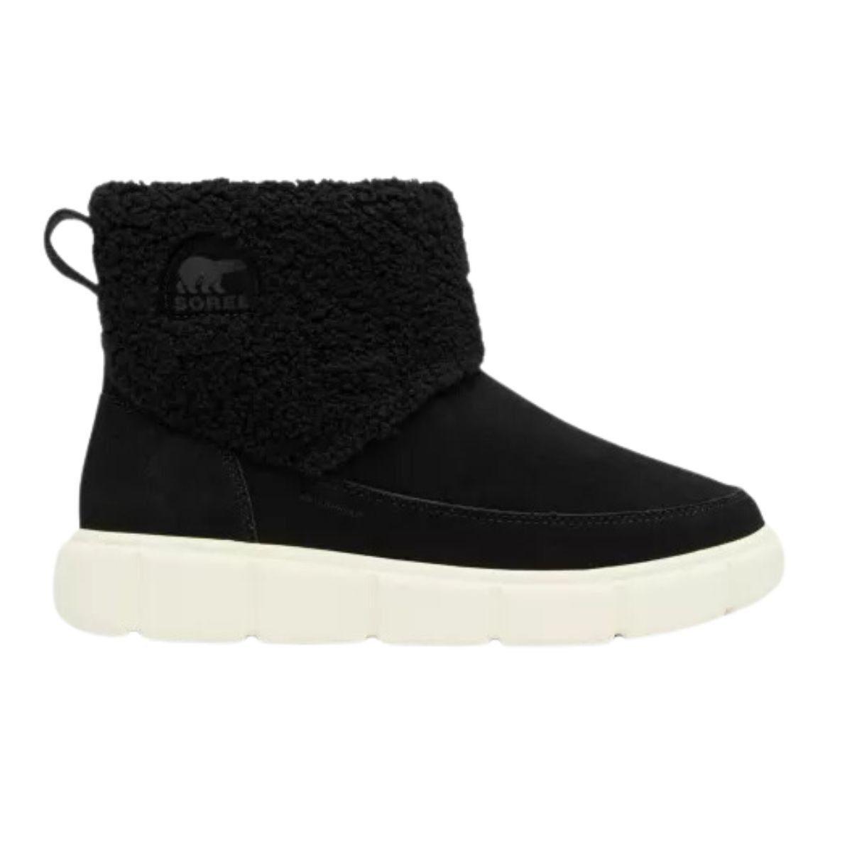 Sorel Womens Explorer III Slip-On Cozy Zwart