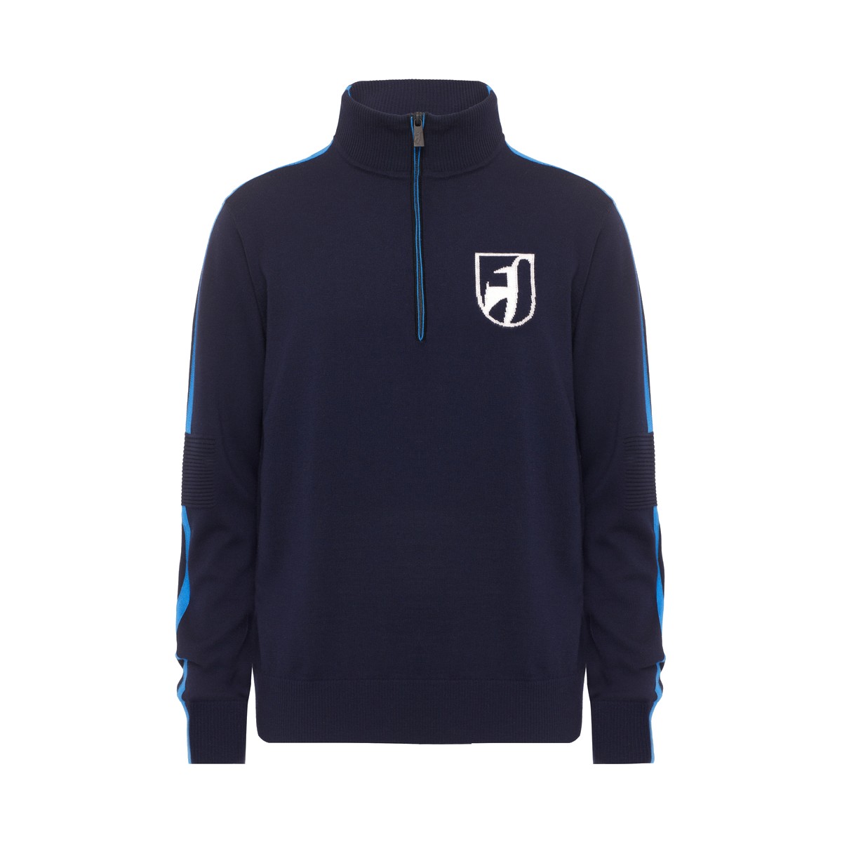 Toni Sailer Bruce Men Knit Pullover Bleu Fonce | 196 Midnight