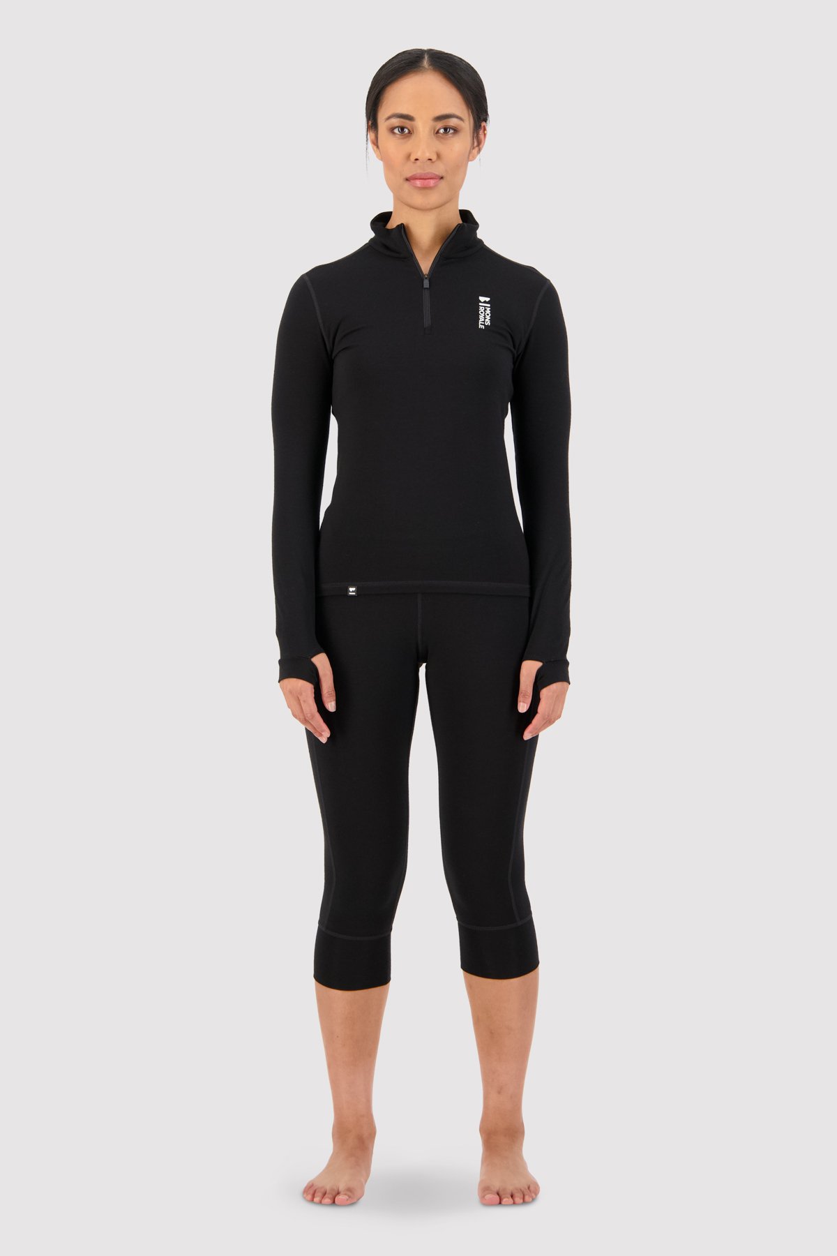 Mons Royale Womens Cascade Merino Flex 3/4 Legging