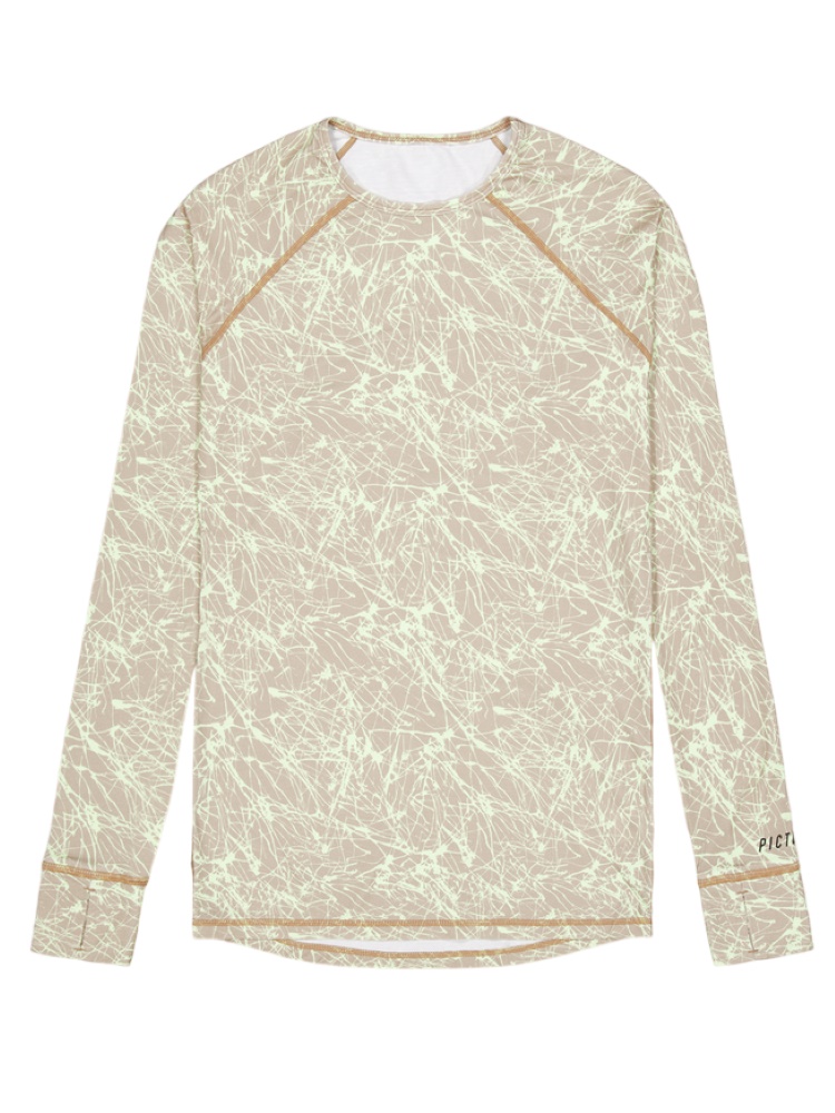 Picture Womens Milita Printed Top Ecru | D Textury Print