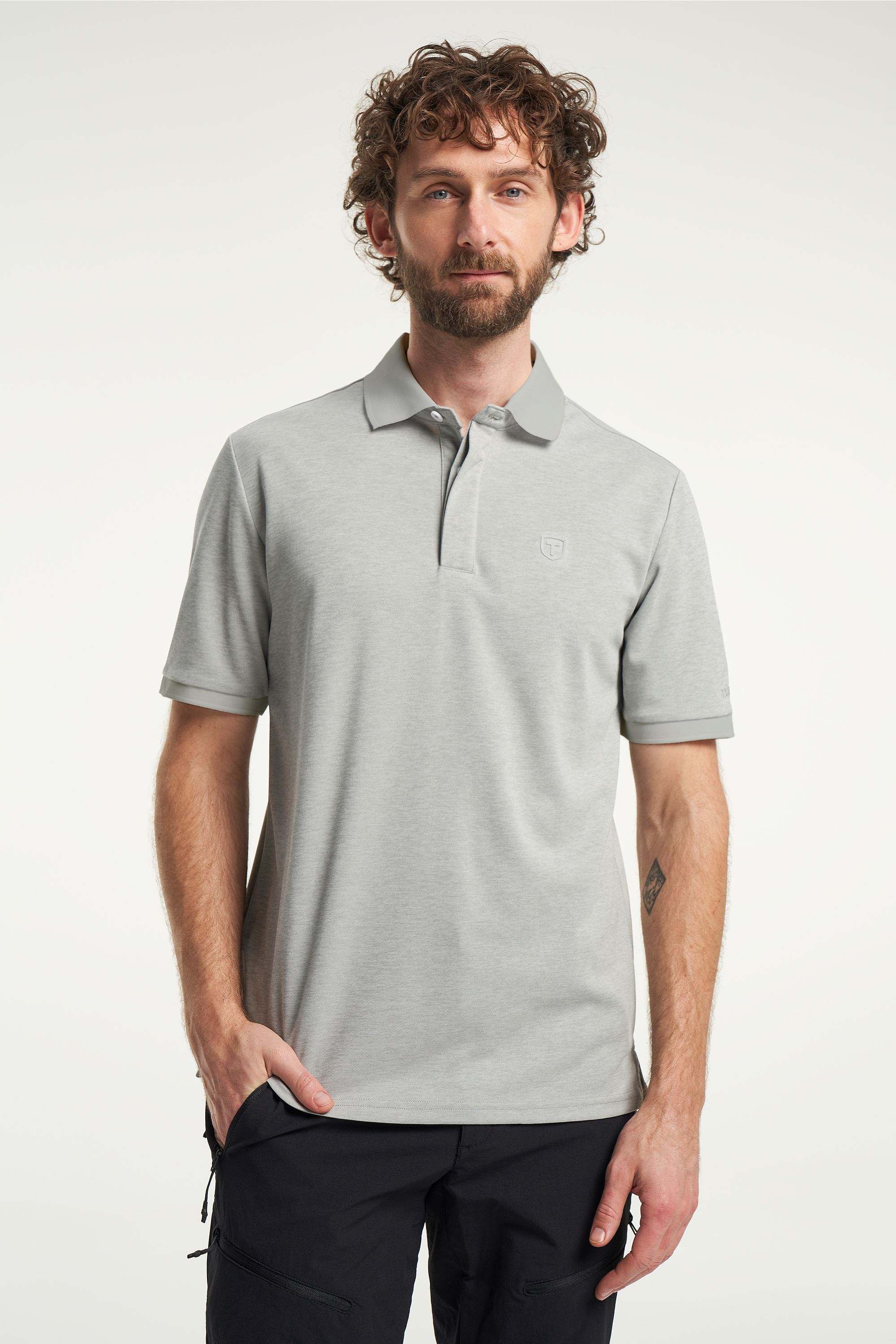 Tenson Mens Melange Polo