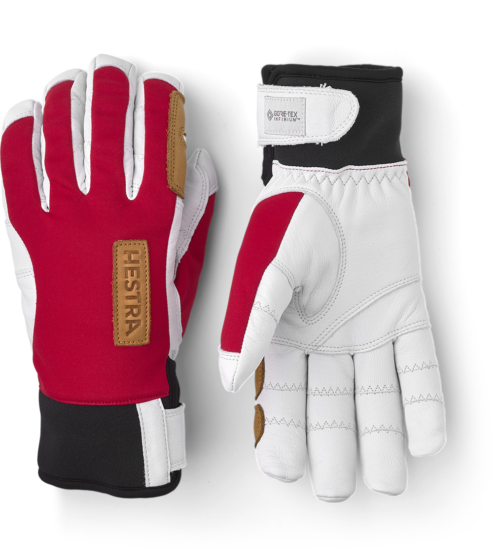 Hestra Ergo Grip Active Wool Terry _ Rouge |