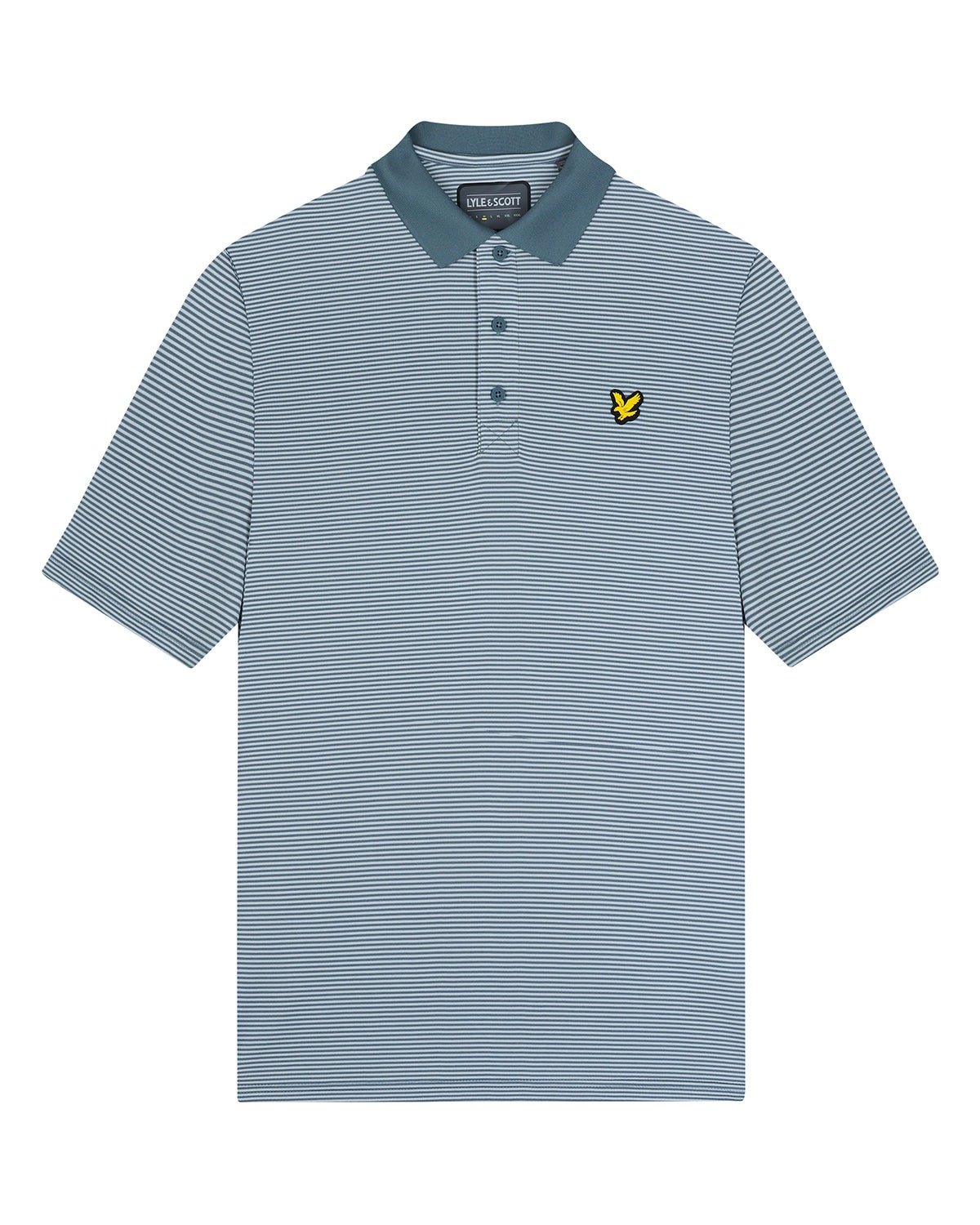 LYLE Mens Golf Microstripe Polo