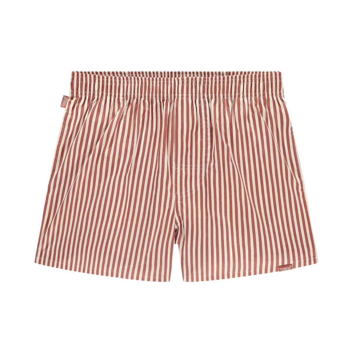 Pockies Terracotta Striped Rood