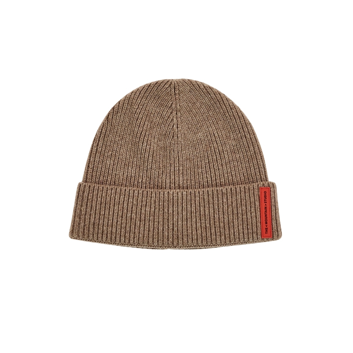 The Mountain Studio Cashmere Mix Rib Beanie Marron | Brindle