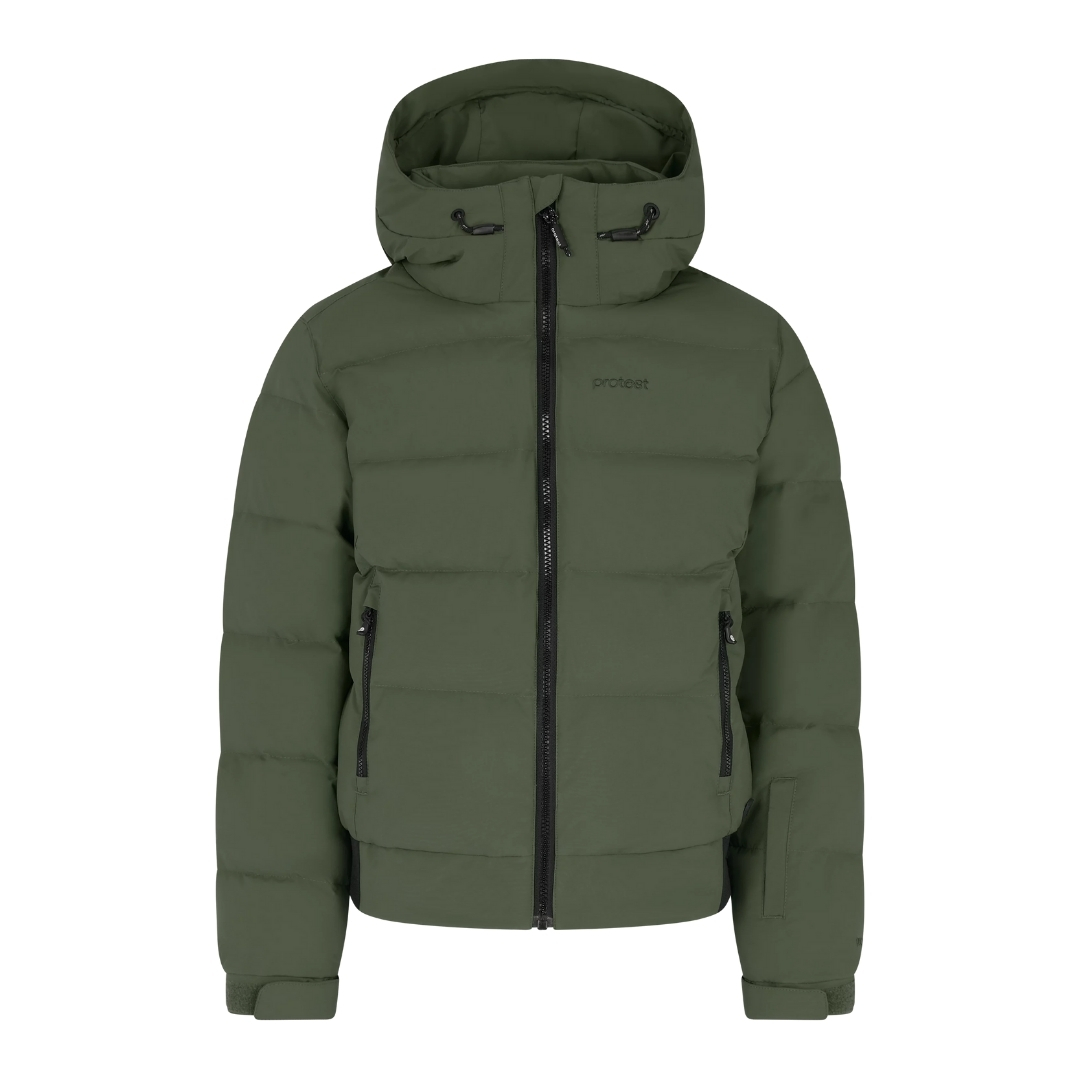Protest Girls Prteliny Jr Snowjacket Vert Fonce |