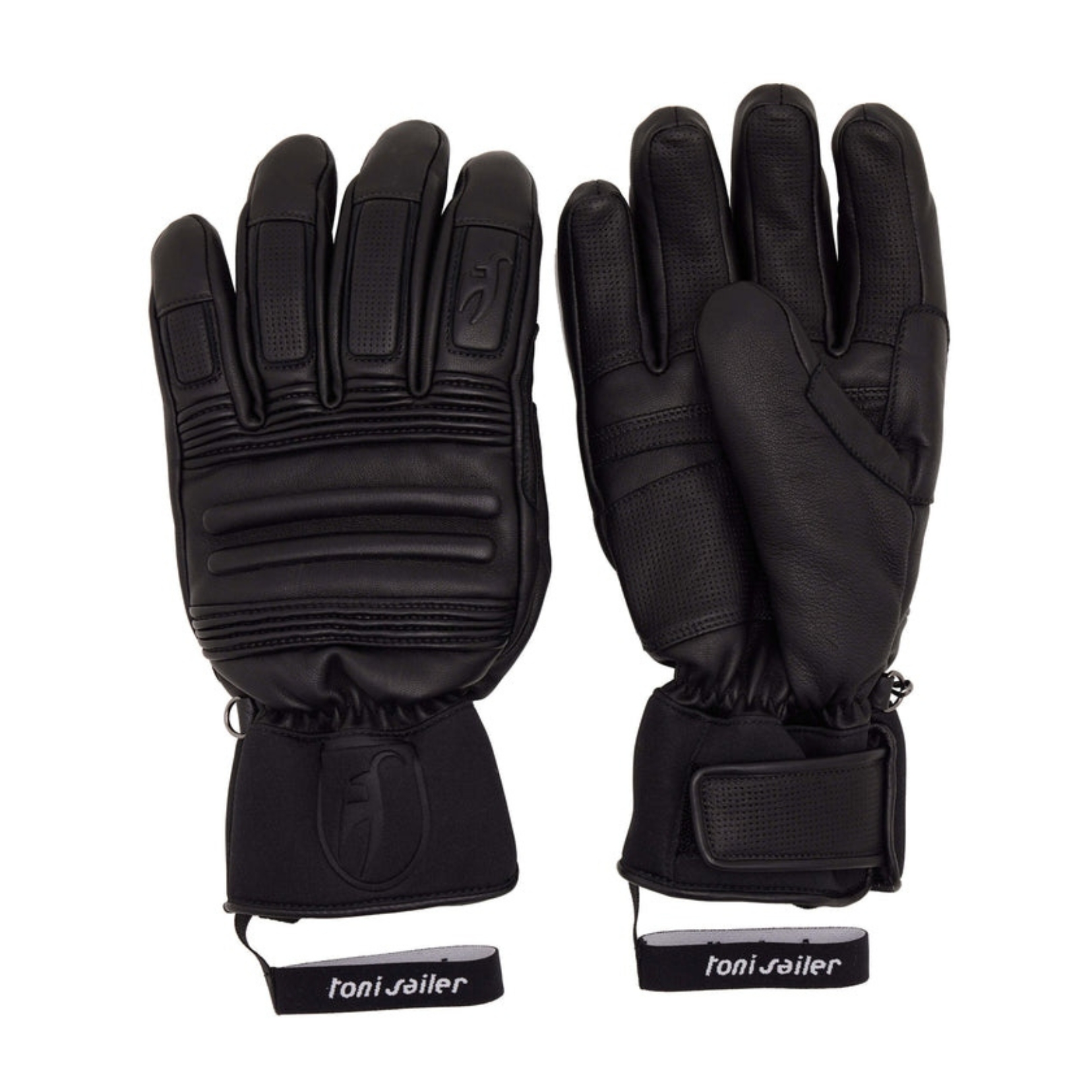 Toni Sailer Mens Adam Leather Gloves Zwart