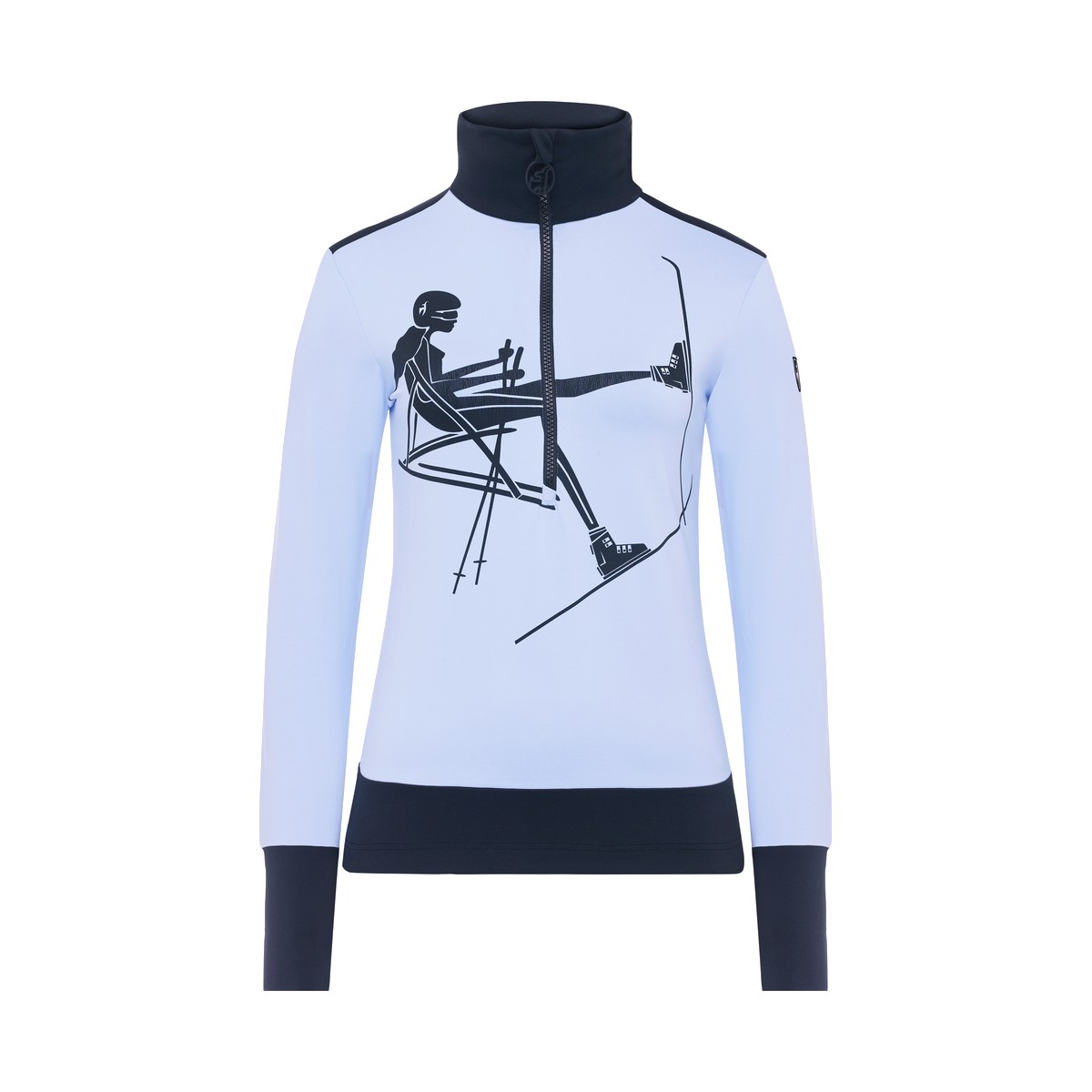 Toni Sailer Marylou Women First Layer Bleu Clair | 180 Let It Snow
