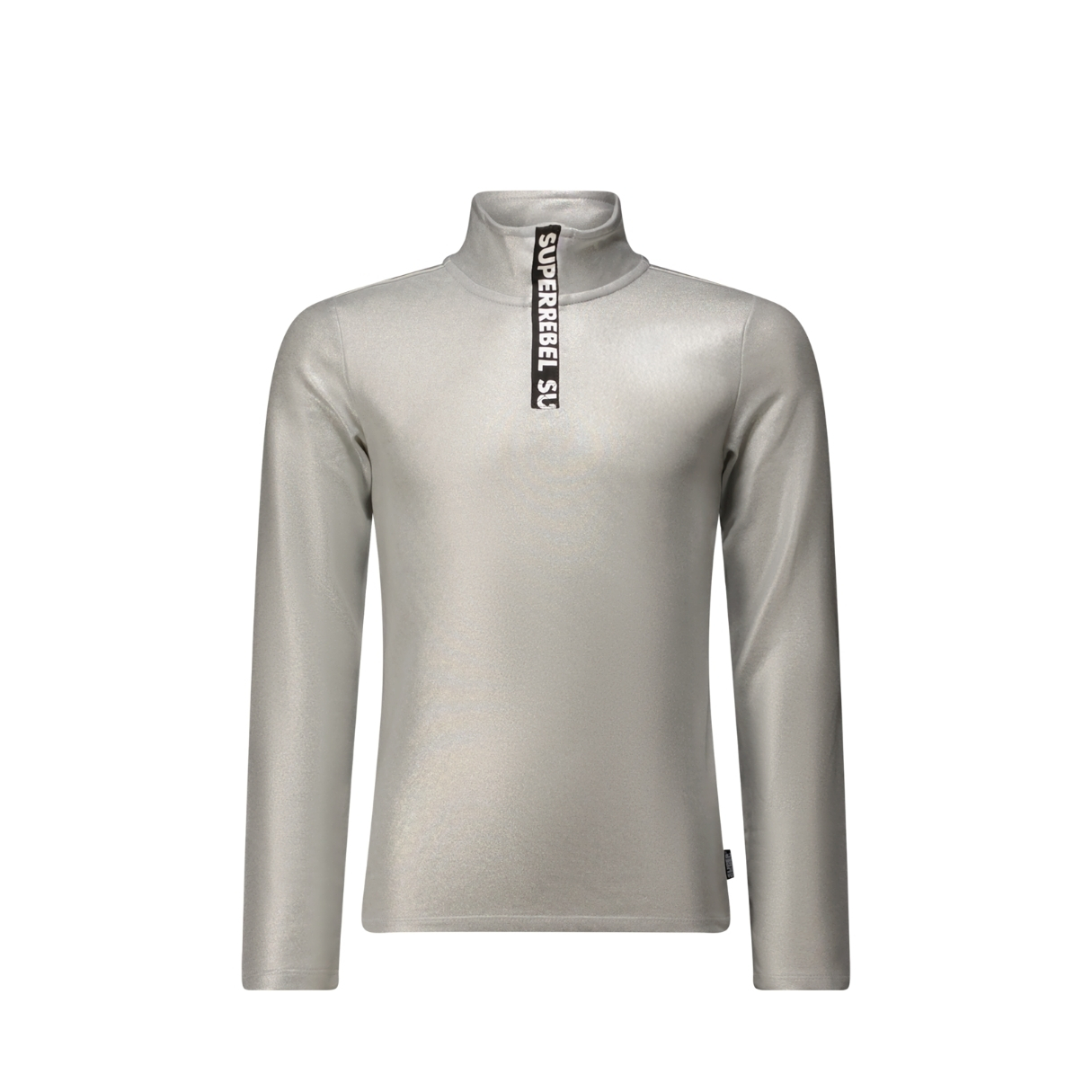 Superrebel Kids Spurt Ski Sport Jersey Pully Zilver