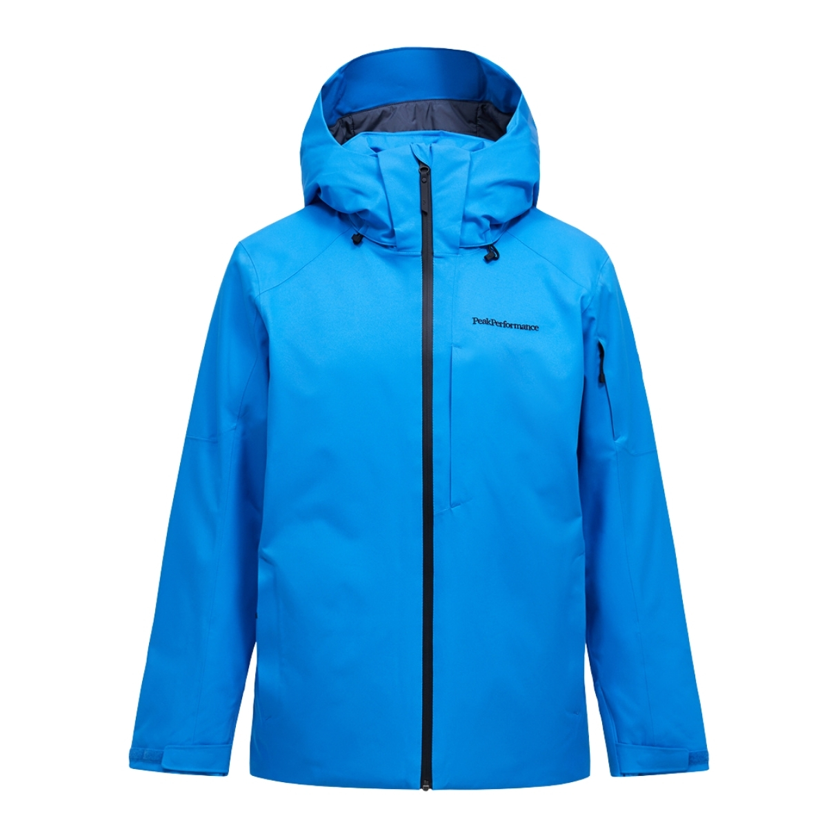 Peak Performance Mens Maroon Insulated Jacket Bleu Clair | Azure Ascent