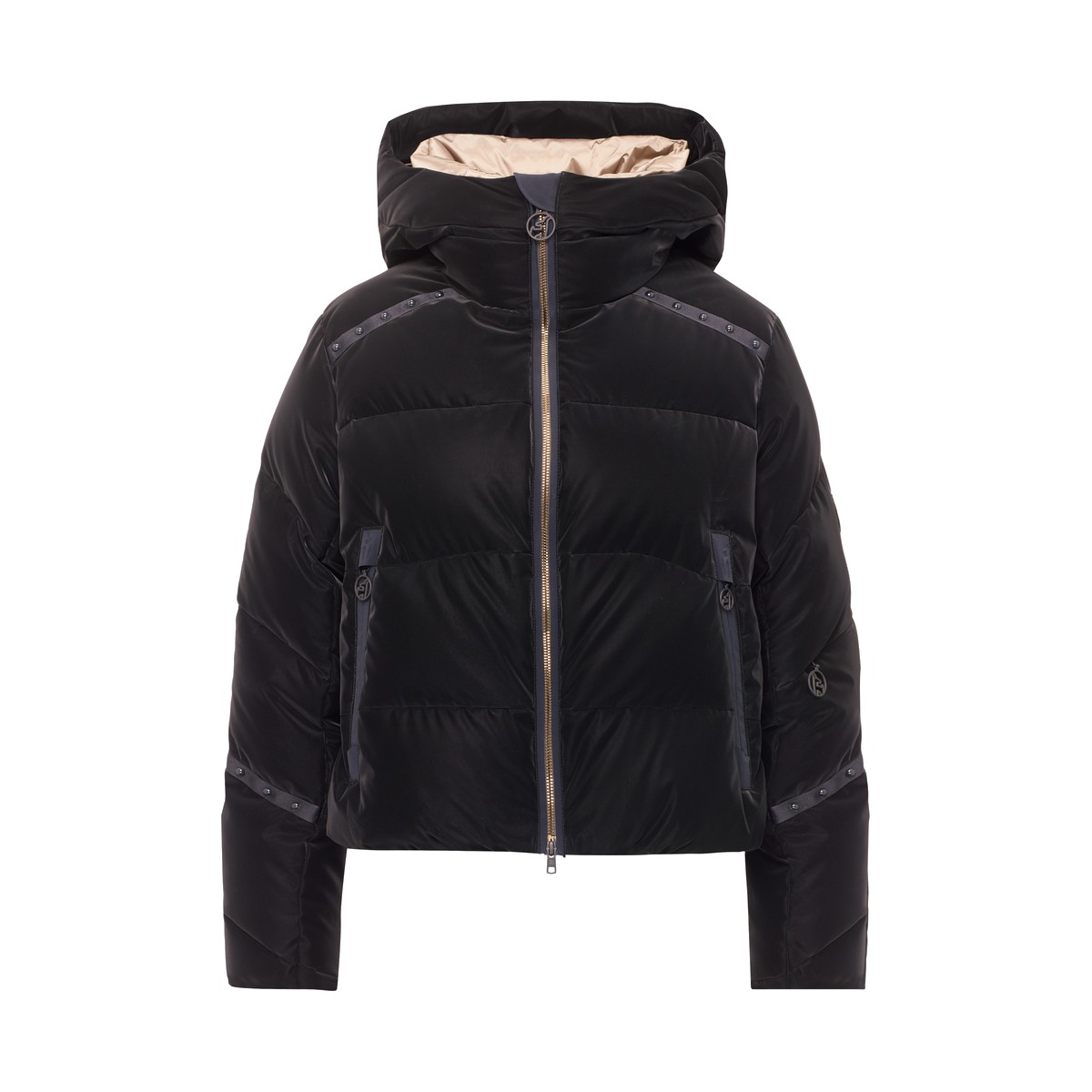 Toni Sailer Swalina Velvet Women Ski Jacket Zwart