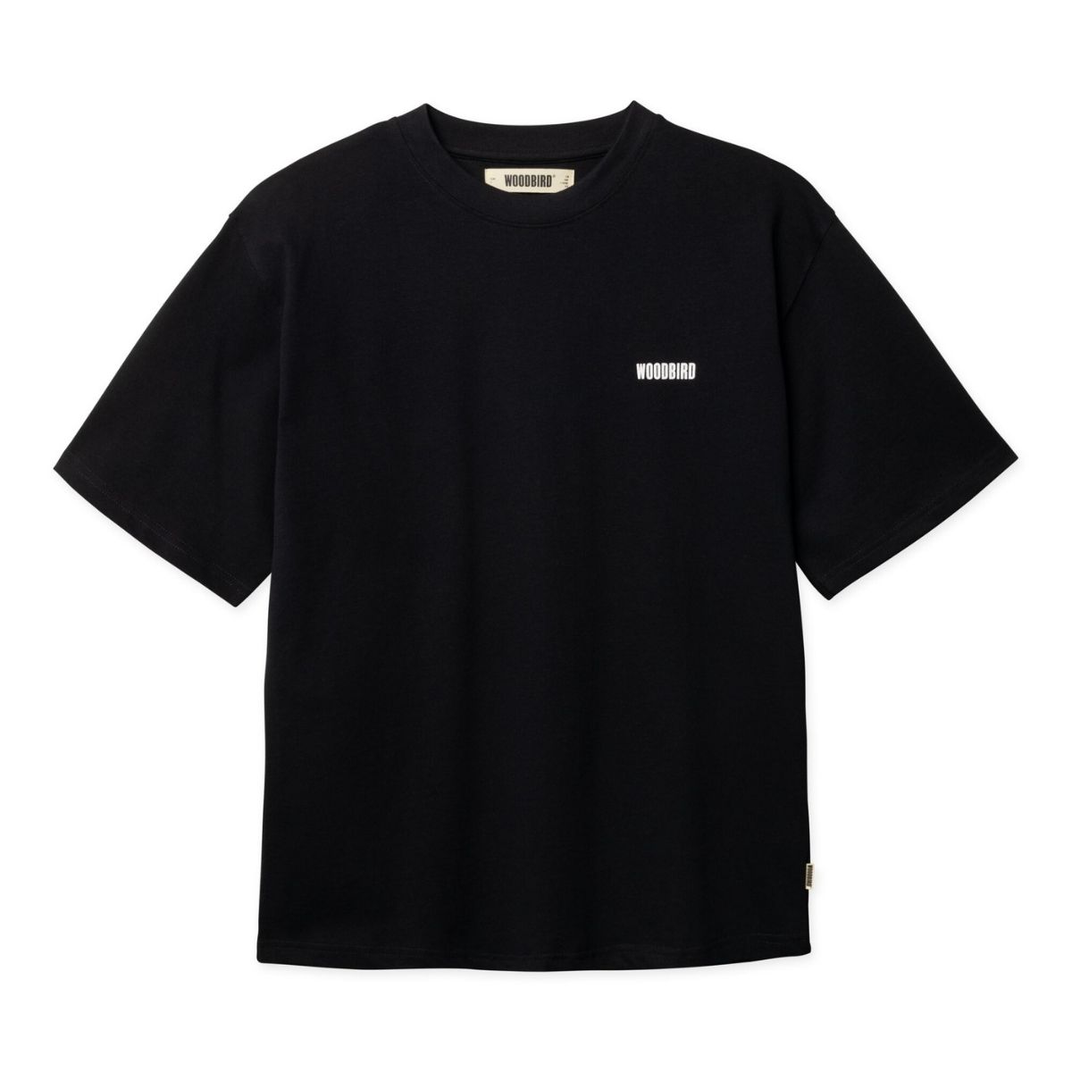 Woodbird Mens WBBaine Sea Tee Zwart