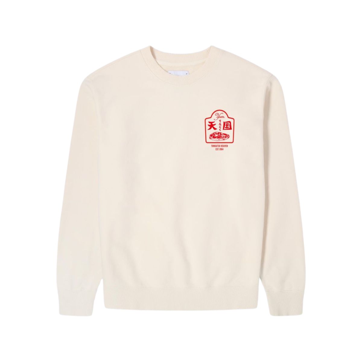 Edwin Europe Mens Tonkatsu Sweat Wit