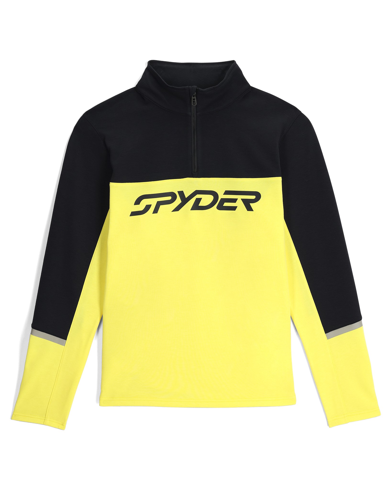 Spyder Mens Speed Fleece 1/2 Zip Geel