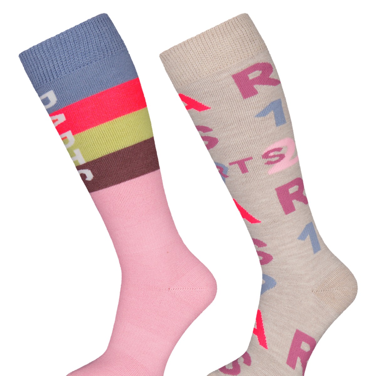 Barts Basic Skisock 2Pack Roze