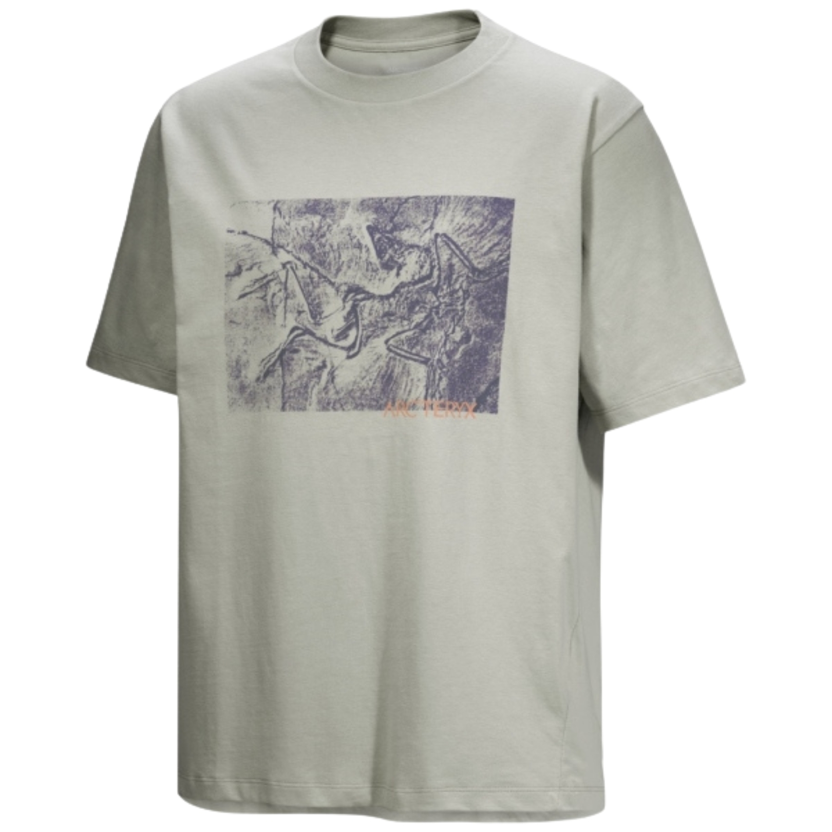 ArcTeryx Mens Kragg Cotton Lithographica SS Vert Clair | Habitat