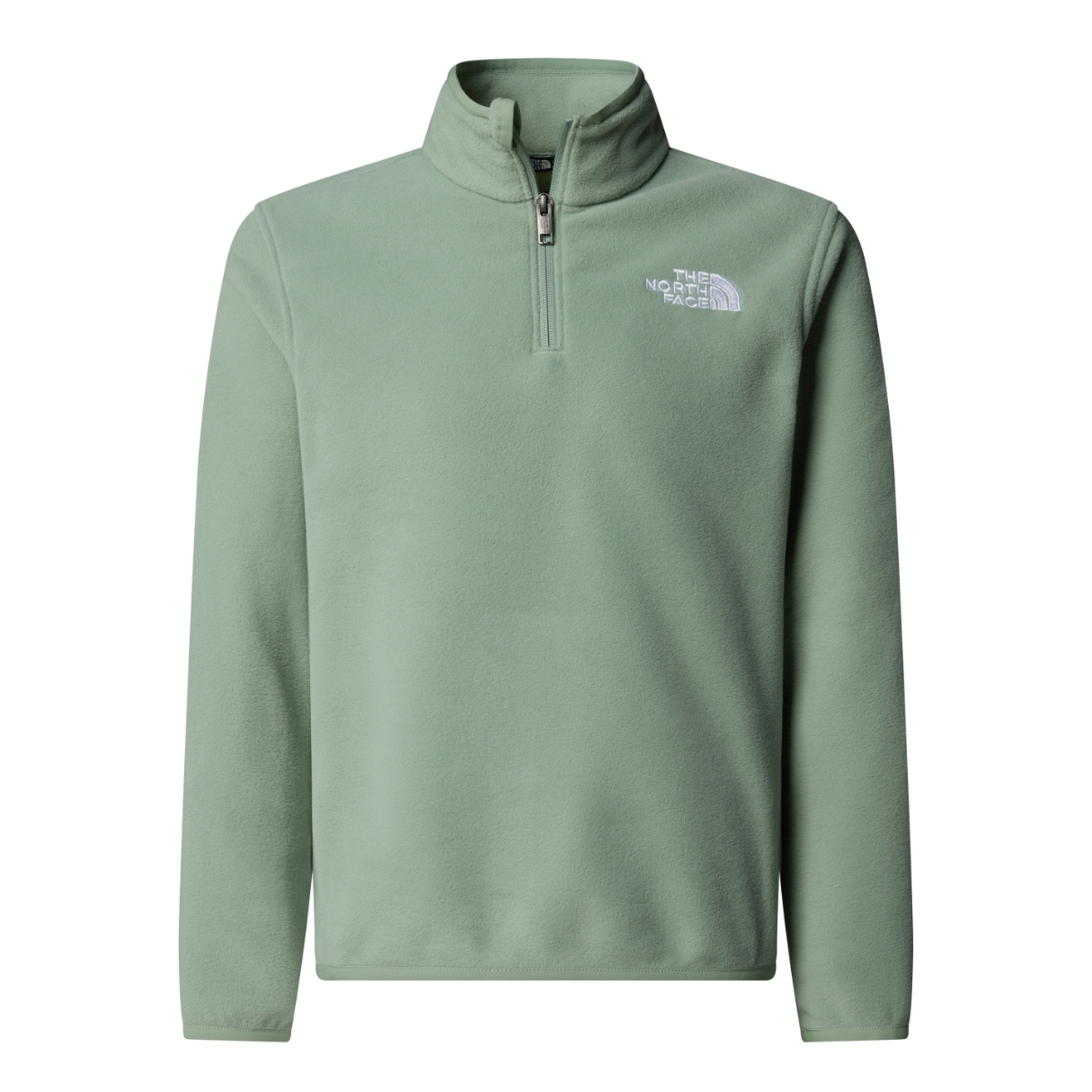 The North Face Teen Glacier 1/4 Zip Pullover Vert | Bq1 Slate Moss