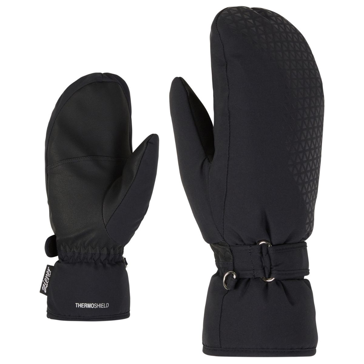 Ziener Kisari-Z As Mitten Lady Zwart