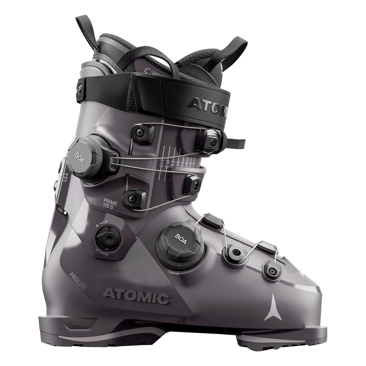 Atomic Hawx Prime 115 S Dual BOA Iron Ore / Dust