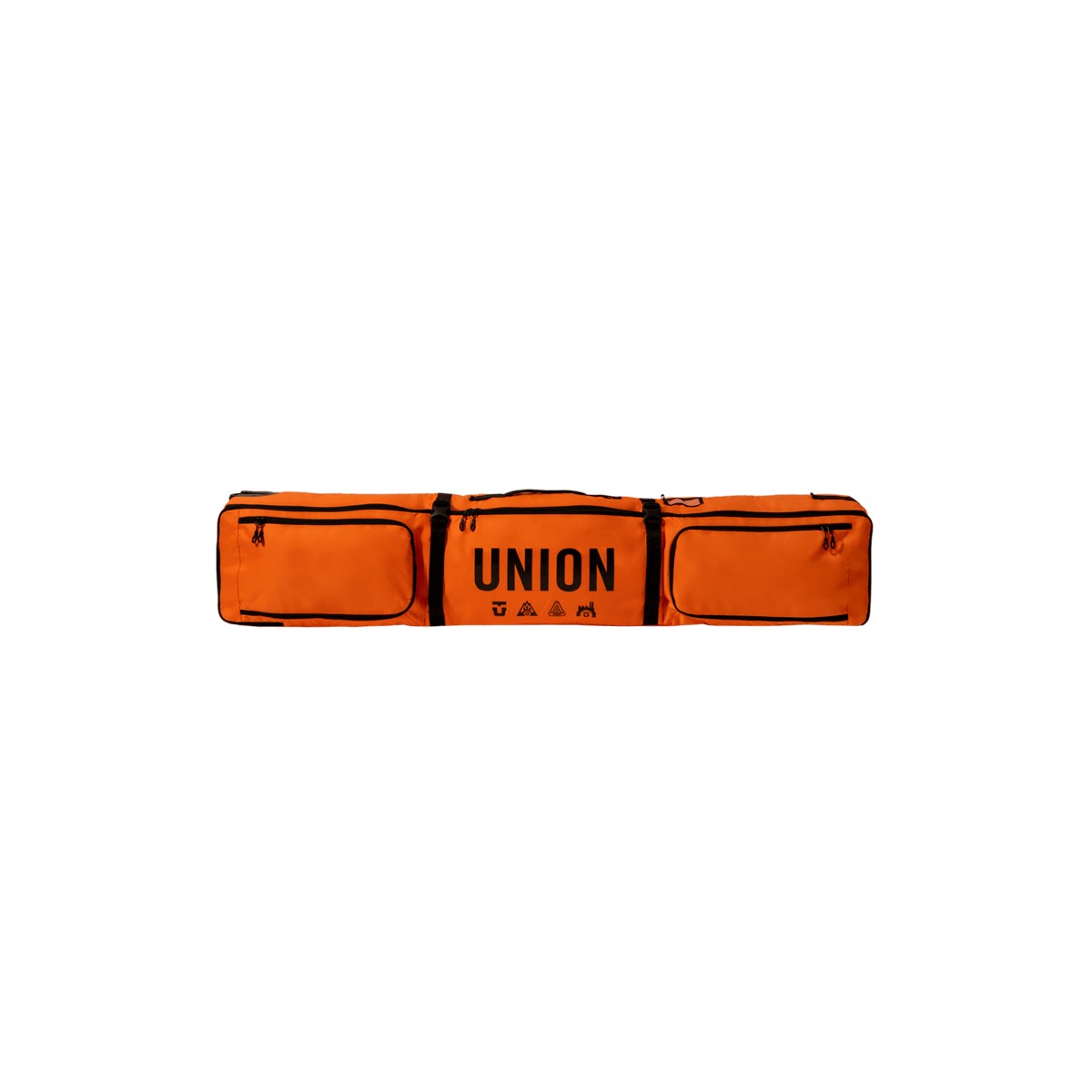 Union Wheeled Board Bag Oranje