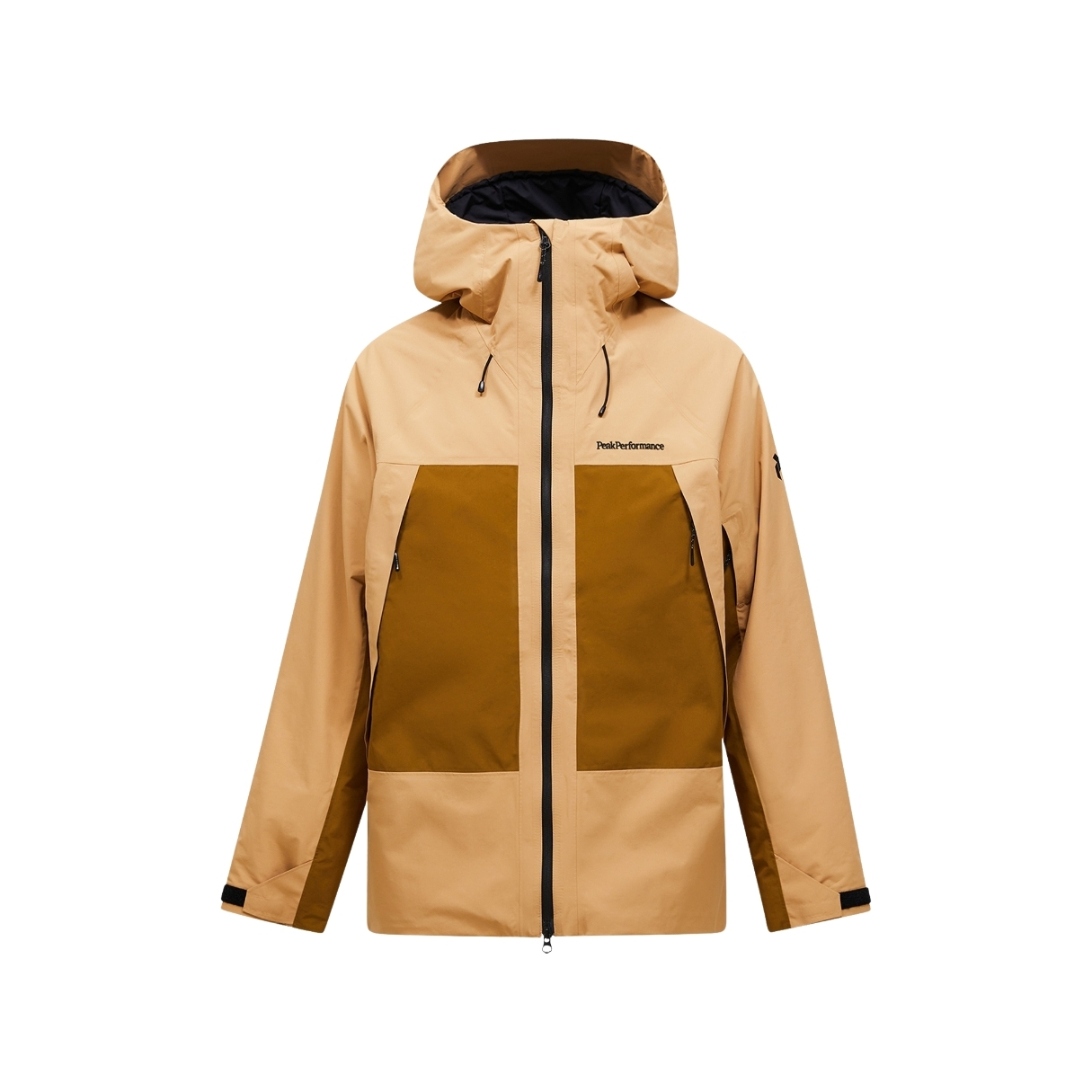 Peak Performance Mens Edge Insulated Jacket Marron Clair | Sierra Sand-earthy Summit
