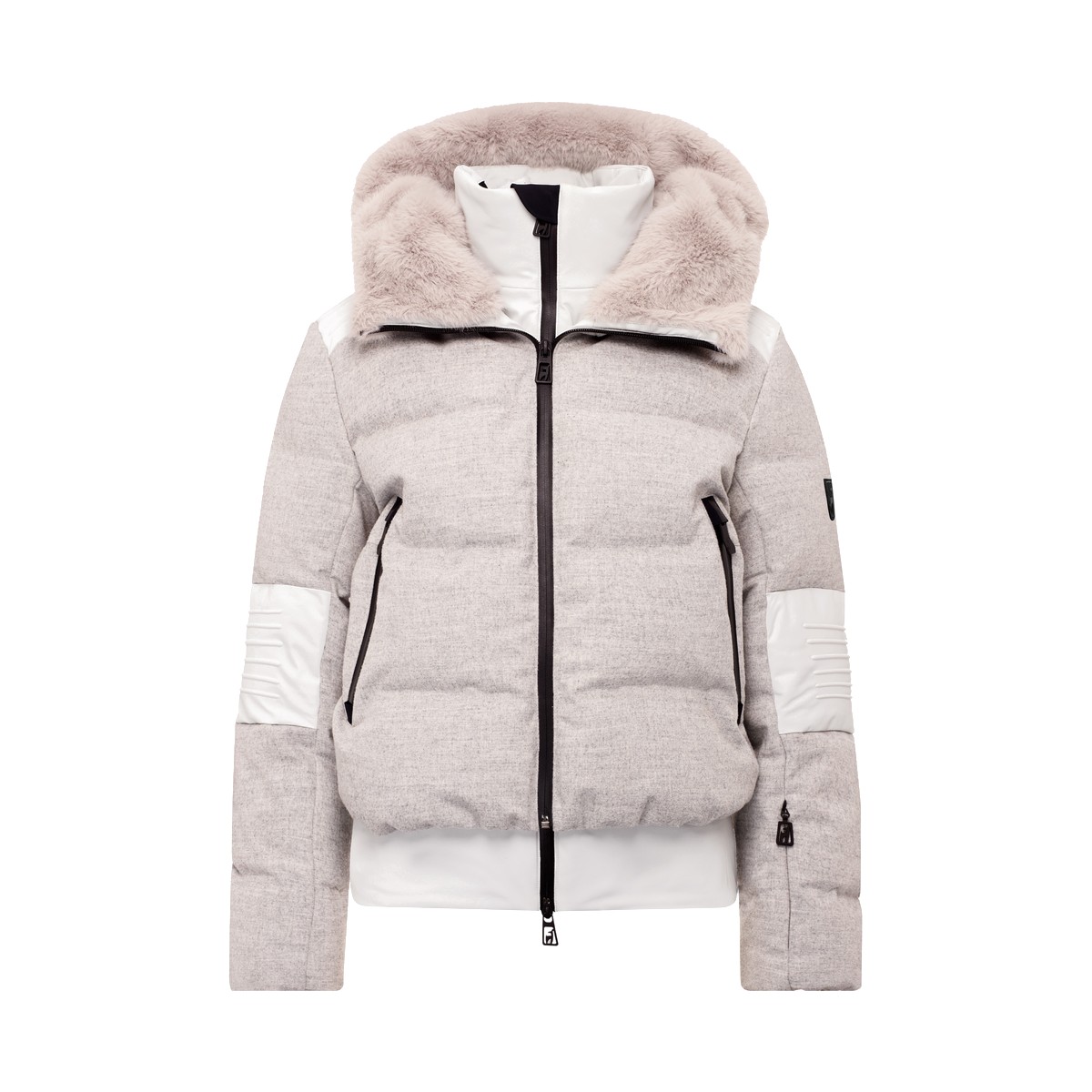 Toni Sailer Sasha Wool Ski Jacket Beige