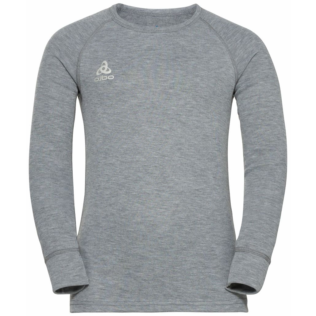 Odlo Y BL TOP Crew neck l_s ACTIVE Gris |
