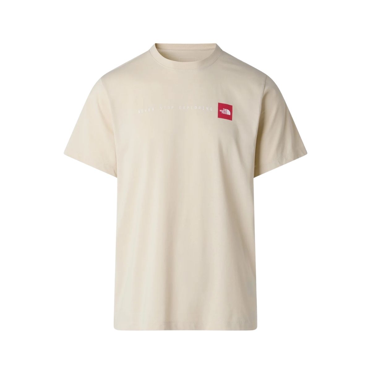 The North Face Mens NSE Reg SS Tee-Graphic Beige