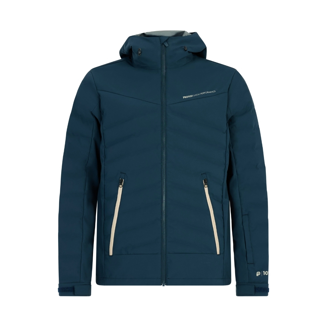Protest Mens Prtmundo Snowjacket Marineblauw