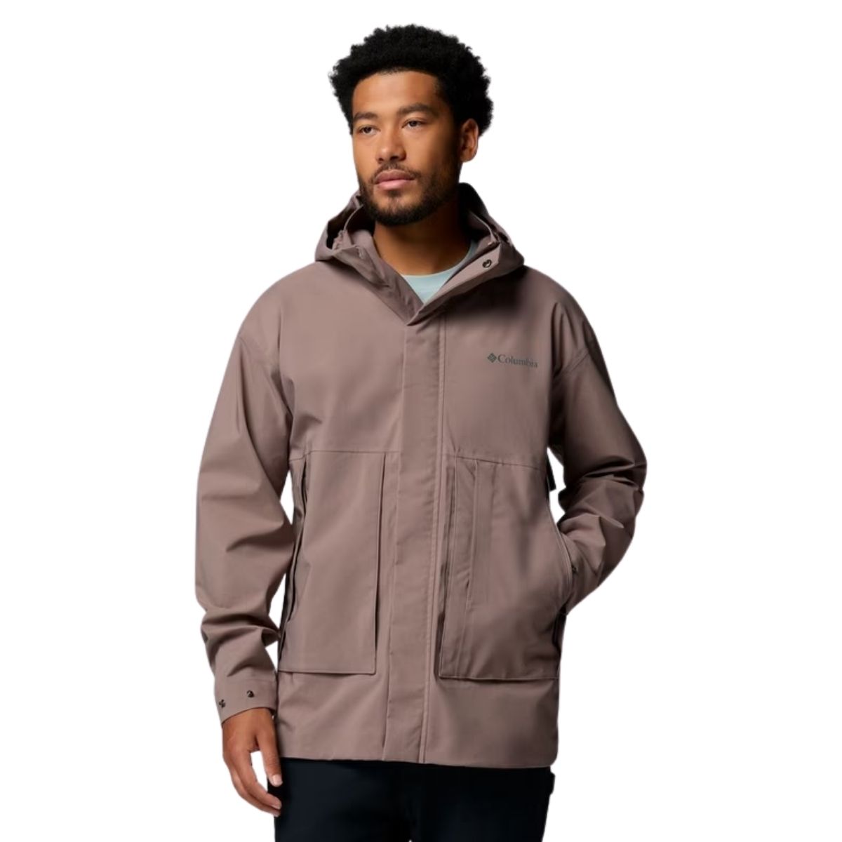 Columbia Mens Street Heights Shell Jacket Marron | 254 Iron