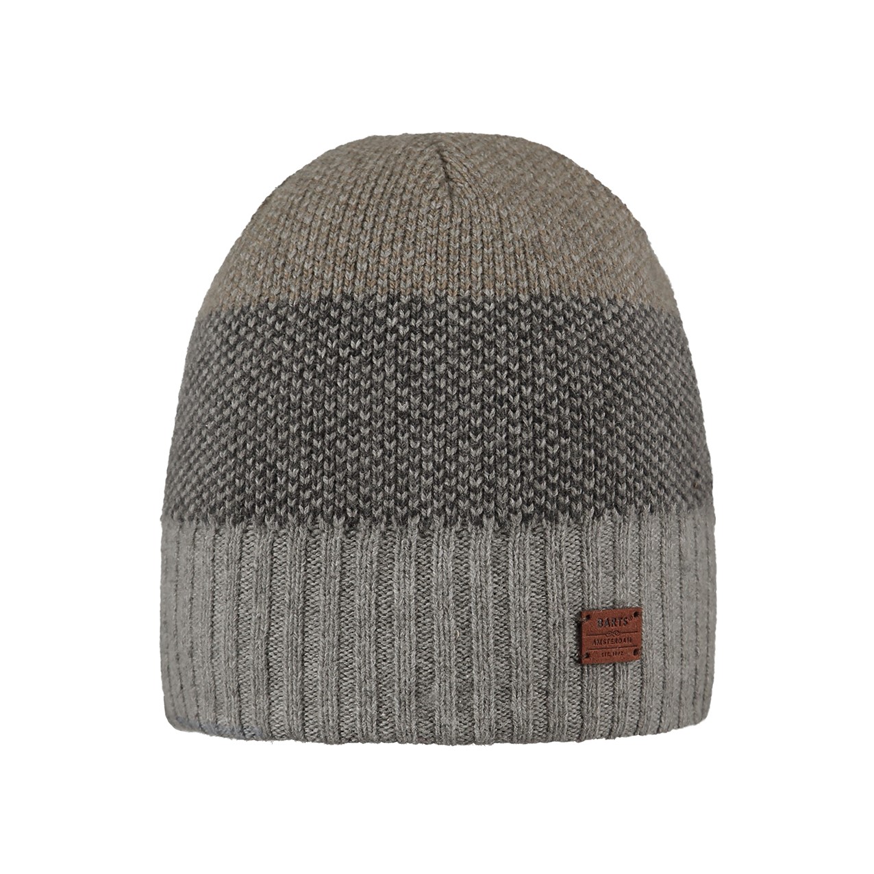 Barts Holmer Beanie Heather Grijs