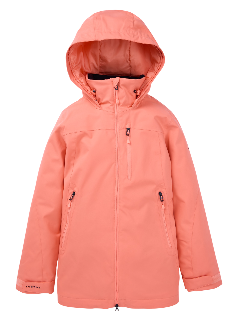 Burton Womens Lelah Jacket Saumon | Awa Peach Echo