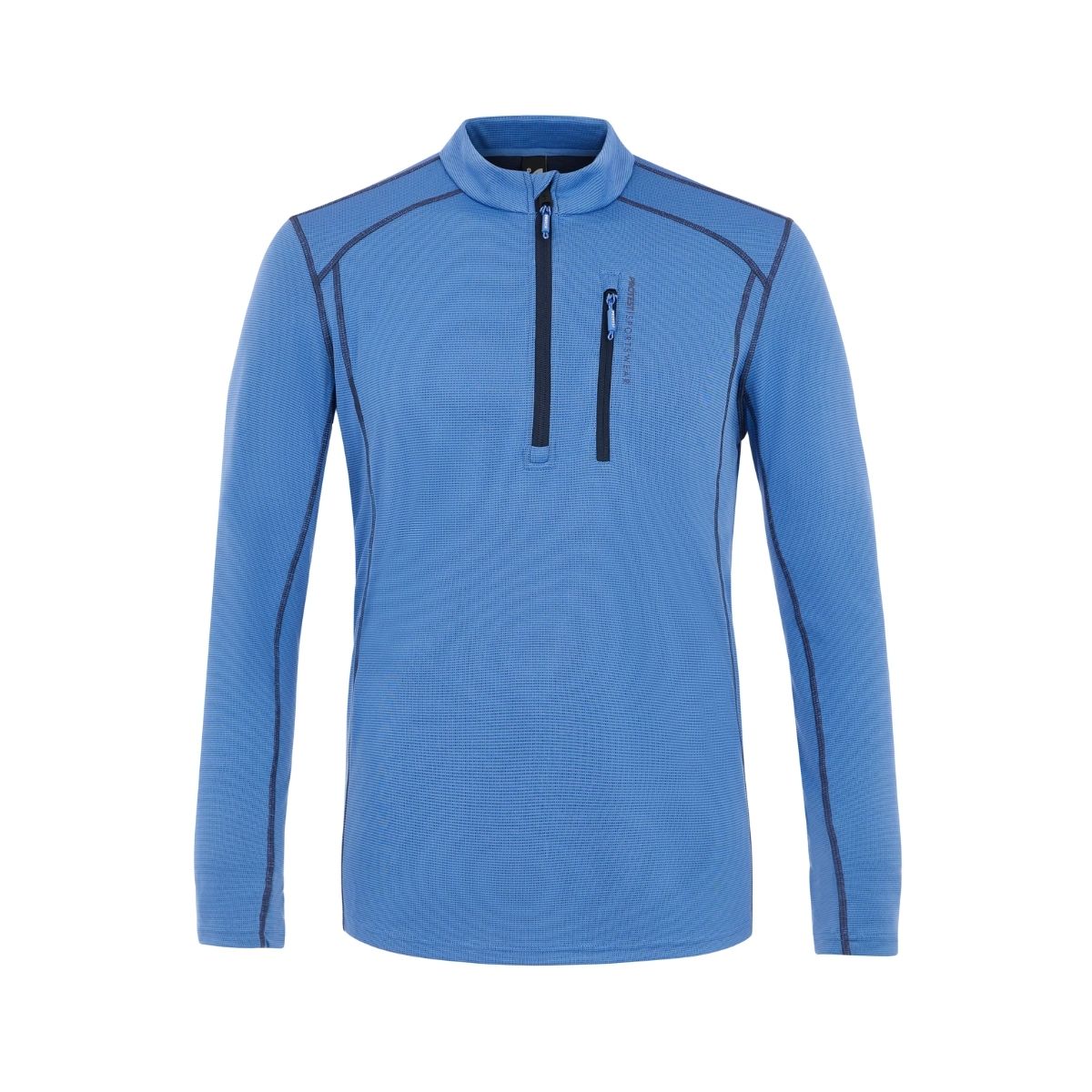 Protest Mens Prtkurano 1/4 Zip Top Bleu Clair