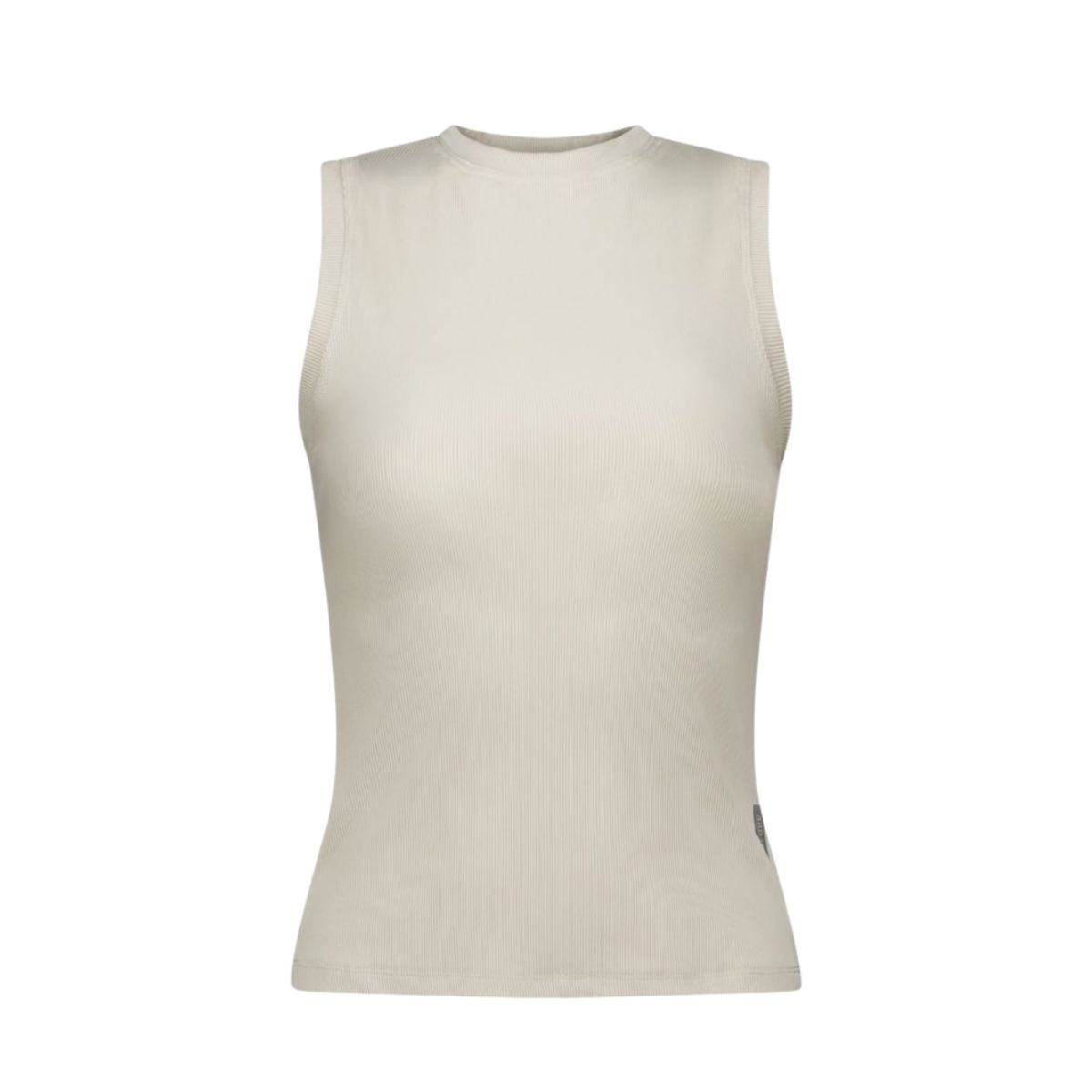 Airforce Womens Ribbed Sport Tanktop Beige