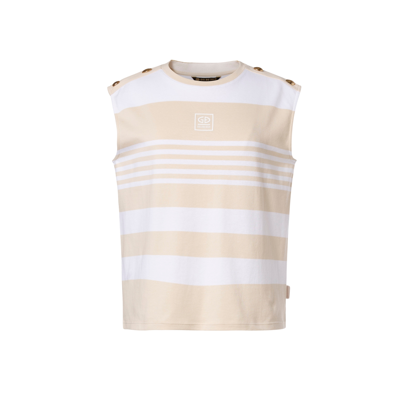 Goldbergh Womens Mimi Sleeveless Top Beige