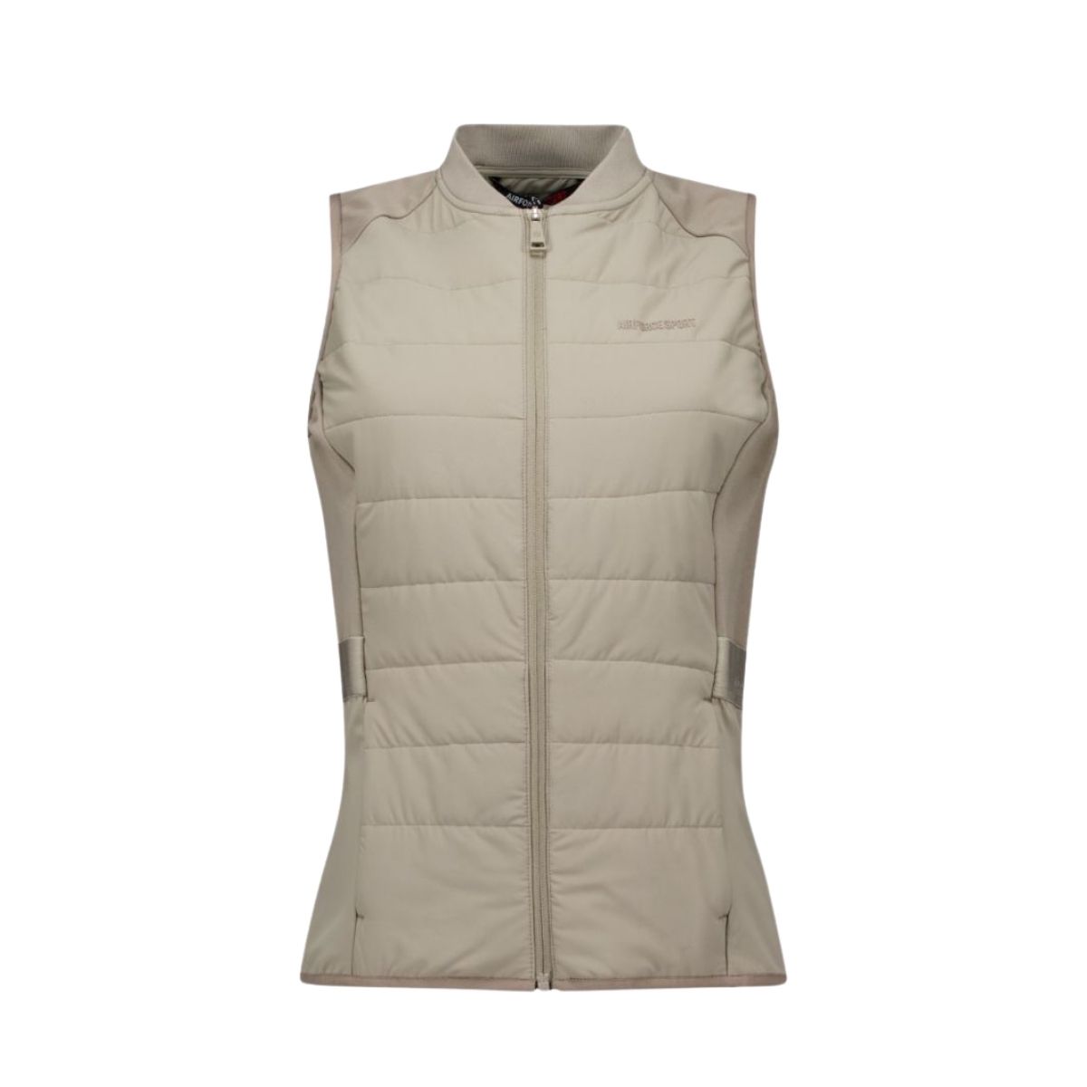 Airforce Womens Lux Bodywarmer Kaki | 909_brindle