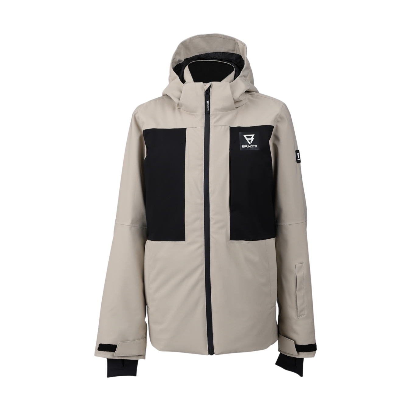 Brunotti Aratiny Boys Snow Jacket Gris | 4008 Fungi