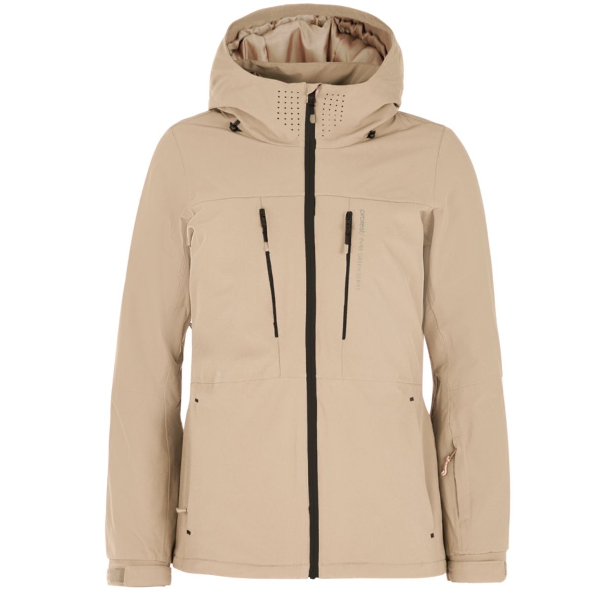 Protest Womens Prtbeverly Snowjacket Beige