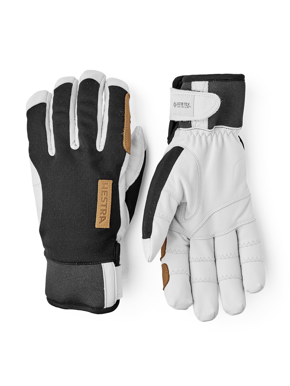 Hestra Ergo Grip Active Wool Terry 5-finger Zwart