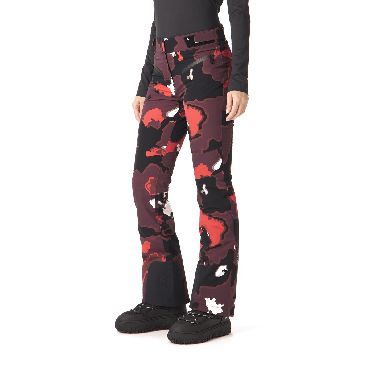 Toni Sailer Ammi Print Women Ski Pants Violet | 145 Misty Grape