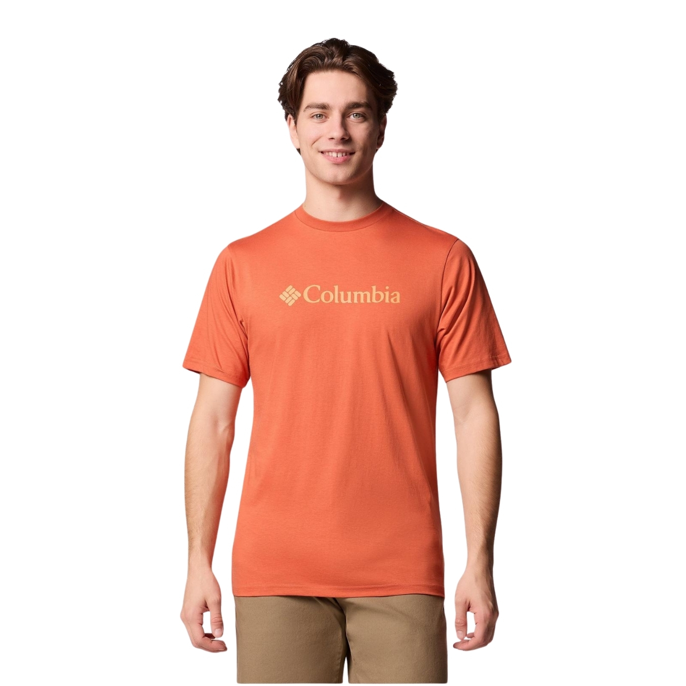 Columbia Mens CSC Basic Logo Short Sleeve Oranje