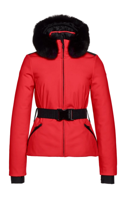 Goldbergh Hida Ski Jacket Faux Border Rouge |